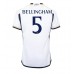 Cheap Real Madrid Jude Bellingham #5 Home Football Shirt 2023-24 Short Sleeve
